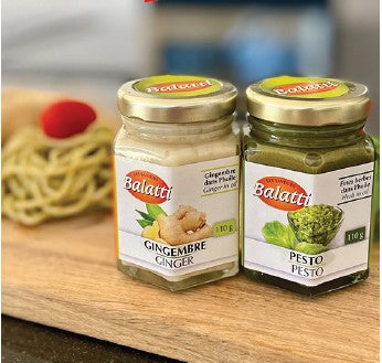 # 118 | DUO DE FINES HERBES PESTO ET GINGEMBRE (DUO OF FINES HERBS PESTO AND GINGER)